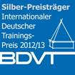 Ausgezeichnet mit Silber „Internationaler Deutscher Trainingspreis 2012/2013“ BDVT für ein mutiges Projekt zur Gestaltung von Unternehmenskultur mit Herzintelligenz